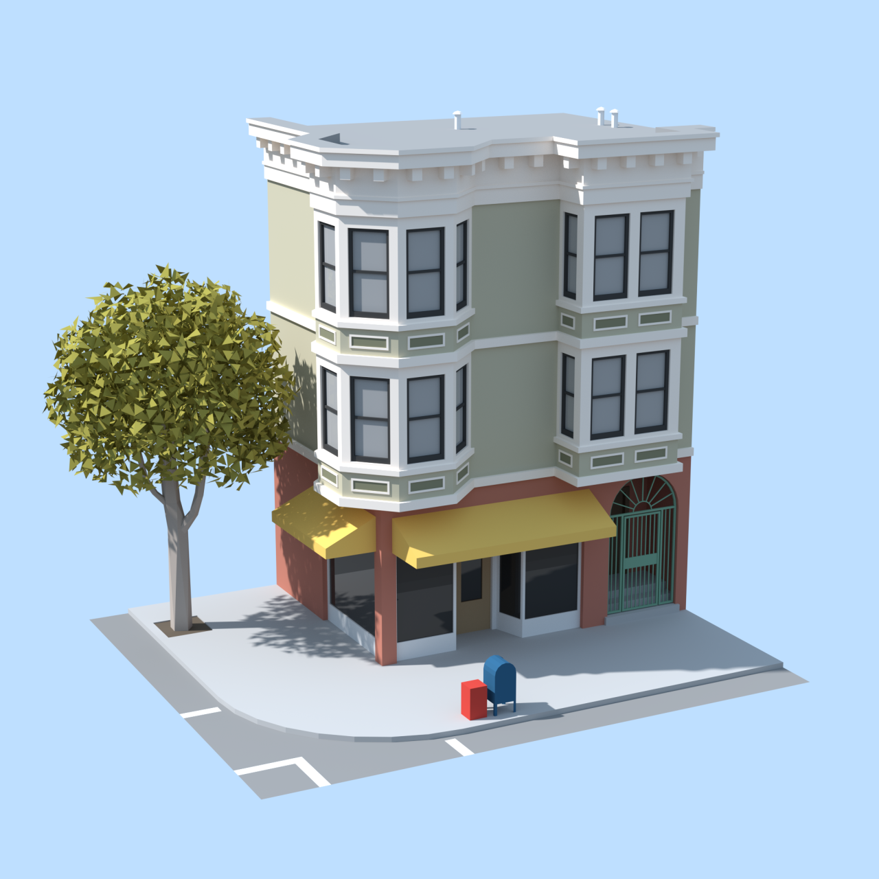San Francisco Street Corner